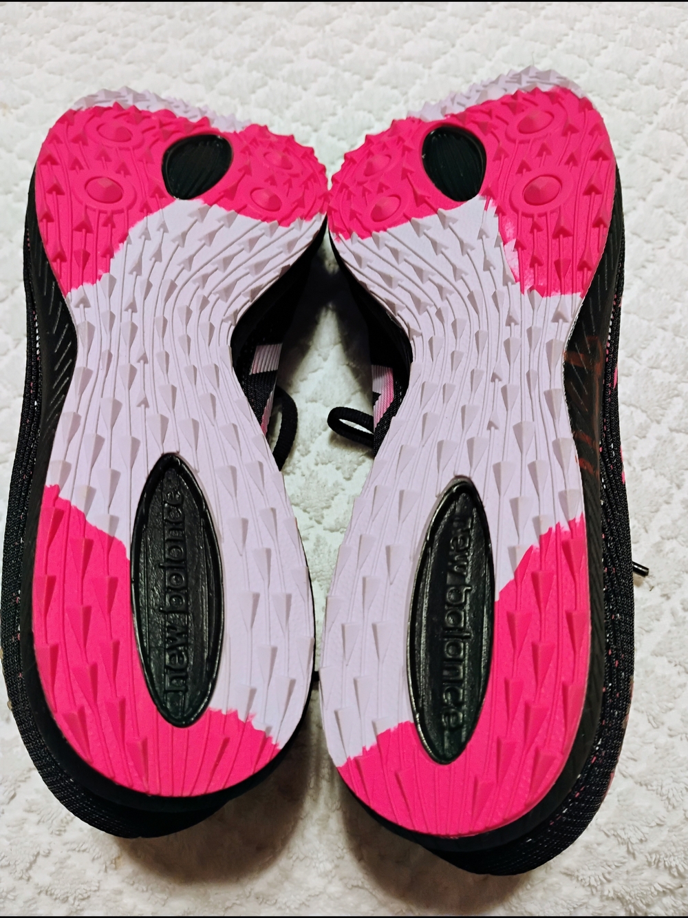 New Balance Fuel Cell XC7V3 Cross Country Racing Shoes Black Pink Women's 7.5 - Picture 7 of 12